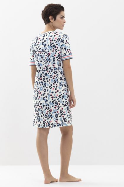 Mey Nachthemd Serie Ayleen blauw Xxl -