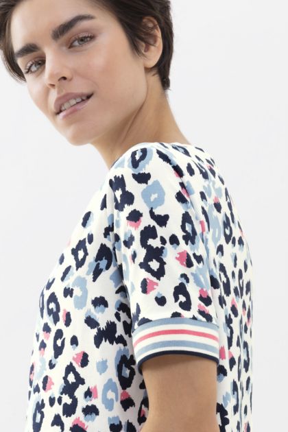 Mey Nachthemd Serie Ayleen blauw Xxl -