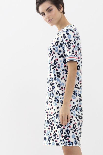 Mey Nachthemd Serie Ayleen blauw Xxl -