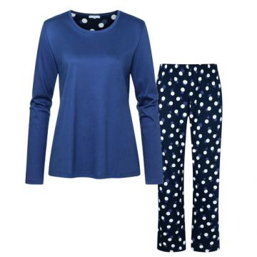 Mey Pyjama blauw 46 -