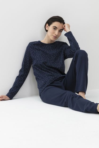 Mey Pyjama blauw 48 -