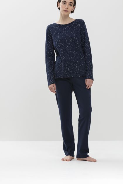 Mey Pyjama blauw 48 -