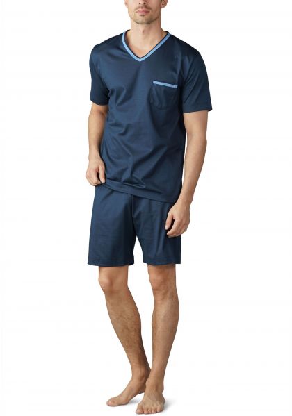 Mey Pyjama blauw 54 -