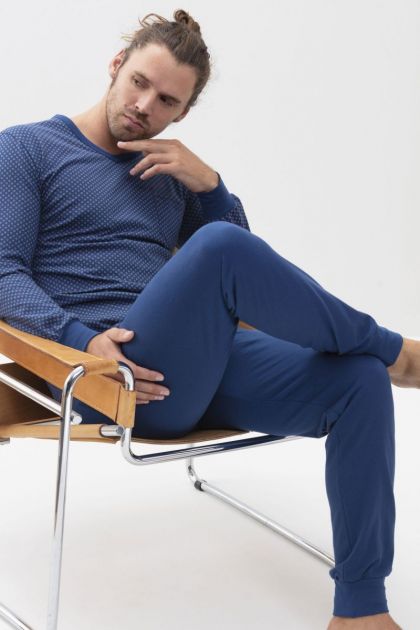 Mey Pyjama blauw 48 -