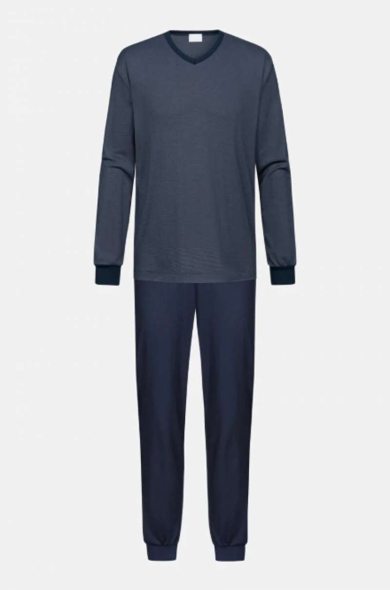 Mey Pyjama blauw 50 -