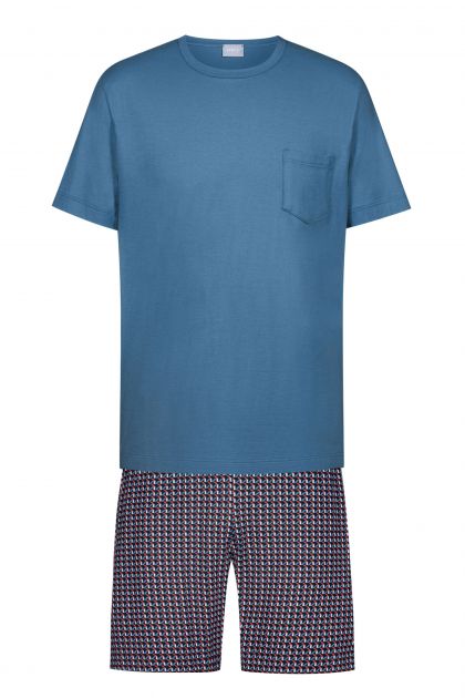 Mey Pyjama blauw 54 -