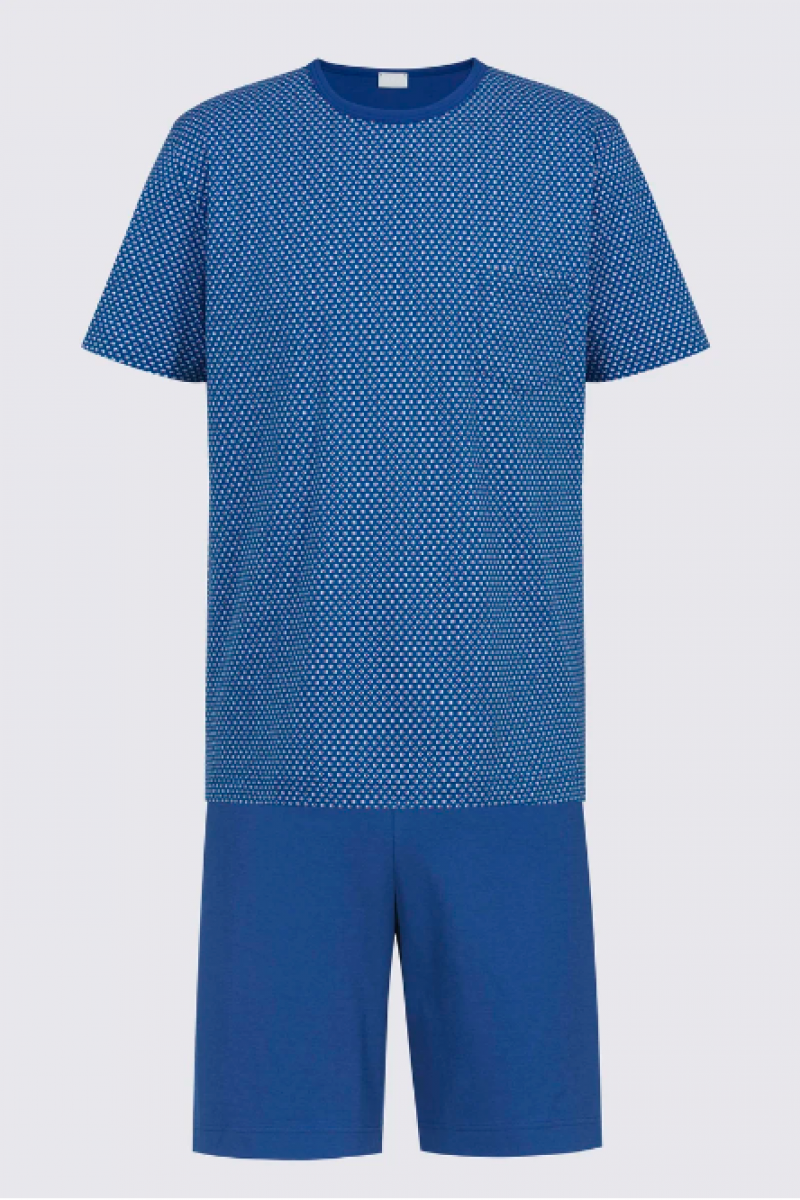 Mey Pyjama blauw 56 -