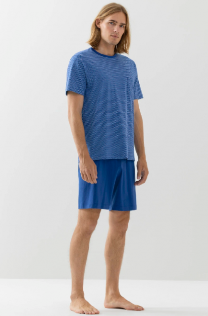 Mey Pyjama blauw 56 -