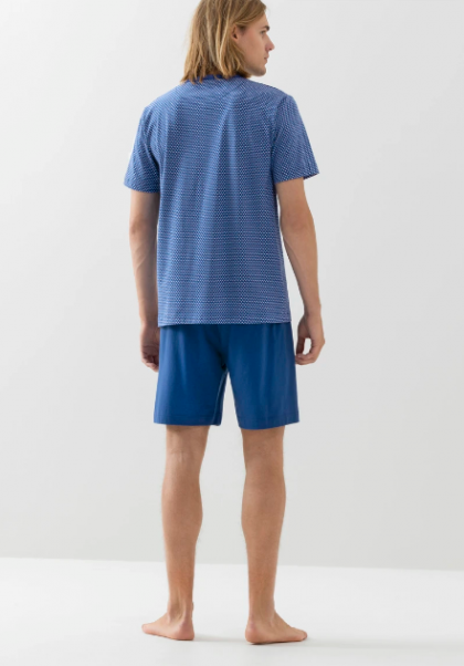 Mey Pyjama blauw 56 -