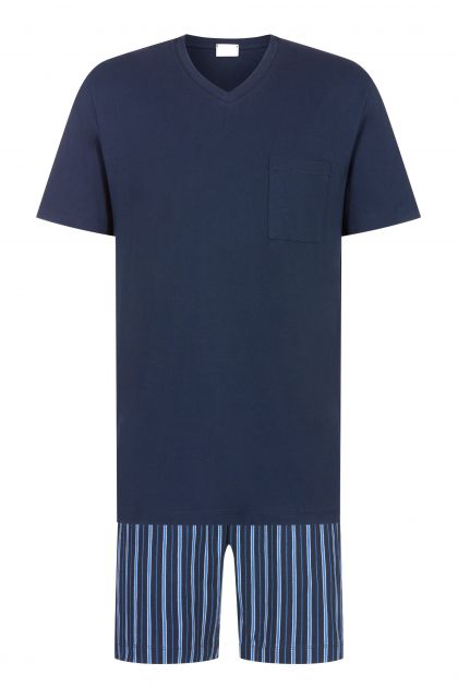 Mey Pyjama blauw L -