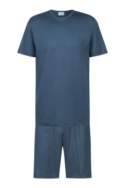 Mey Pyjama blauw L -
