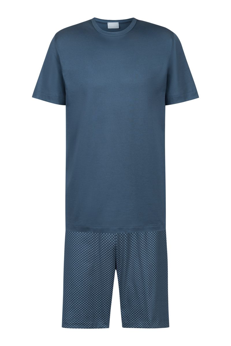 Mey Pyjama blauw L -