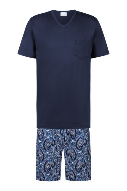 Mey Pyjama blauw S -
