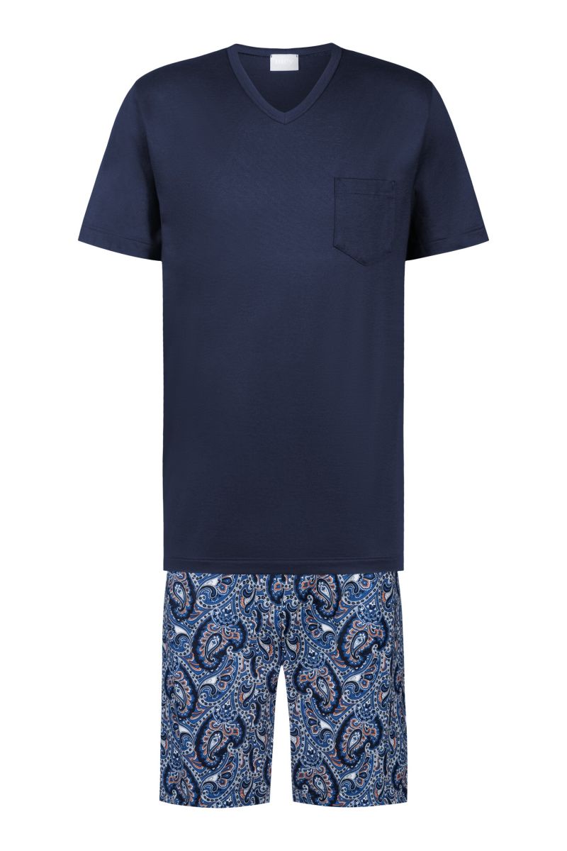 Mey Pyjama blauw S -