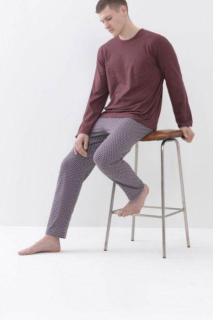 Mey Pyjama bordeaux 52 -