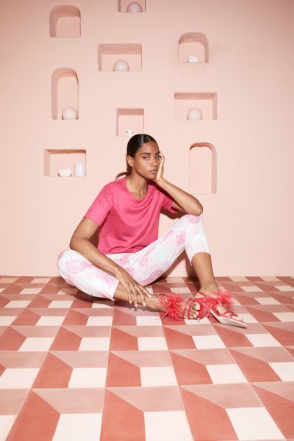 Mey Pyjama fuchsia 48 -