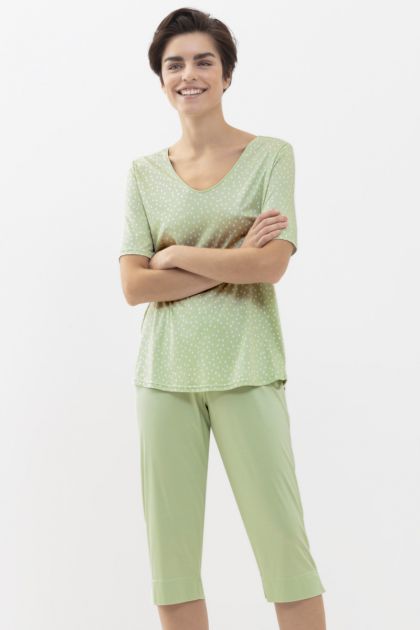 Mey Pyjama Serie Noelle groen 48 -