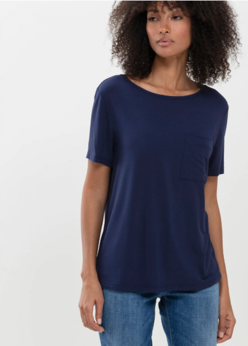 Mey Shirt blauw 46 -
