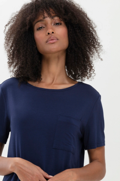 Mey Shirt blauw 46 -