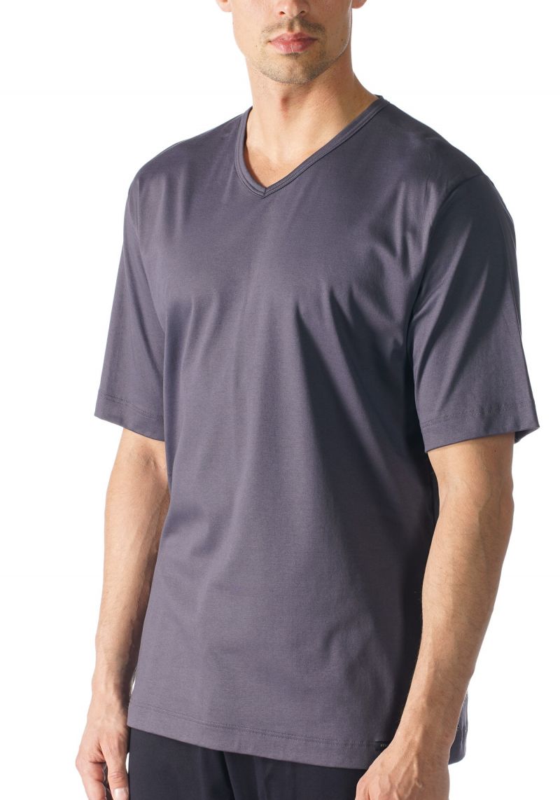 Mey Shirt korte mouw grijs 48 -