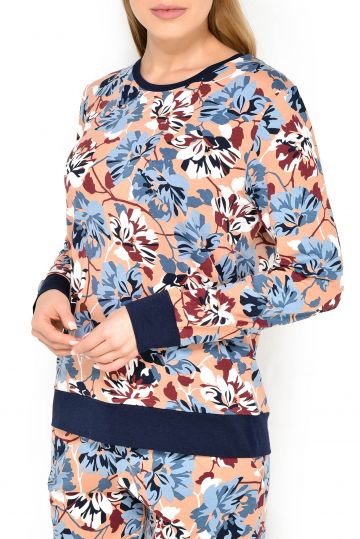 Mey Shirt Long Sleeve Lona blauw Xxl -