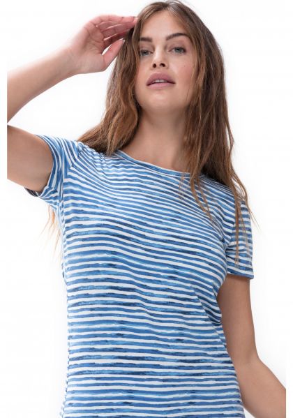 Mey Shirt Night2Day blauw M -