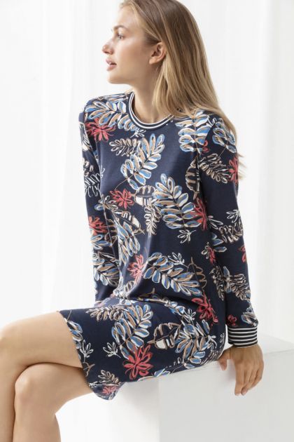 Mey Sleepshirt blauw Xl -