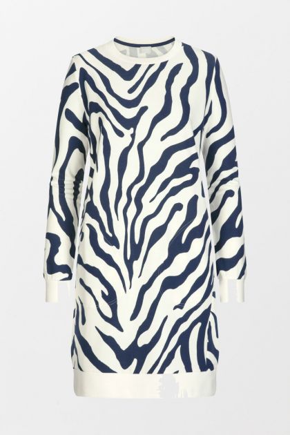 Mey Sweat Dress blauw L -