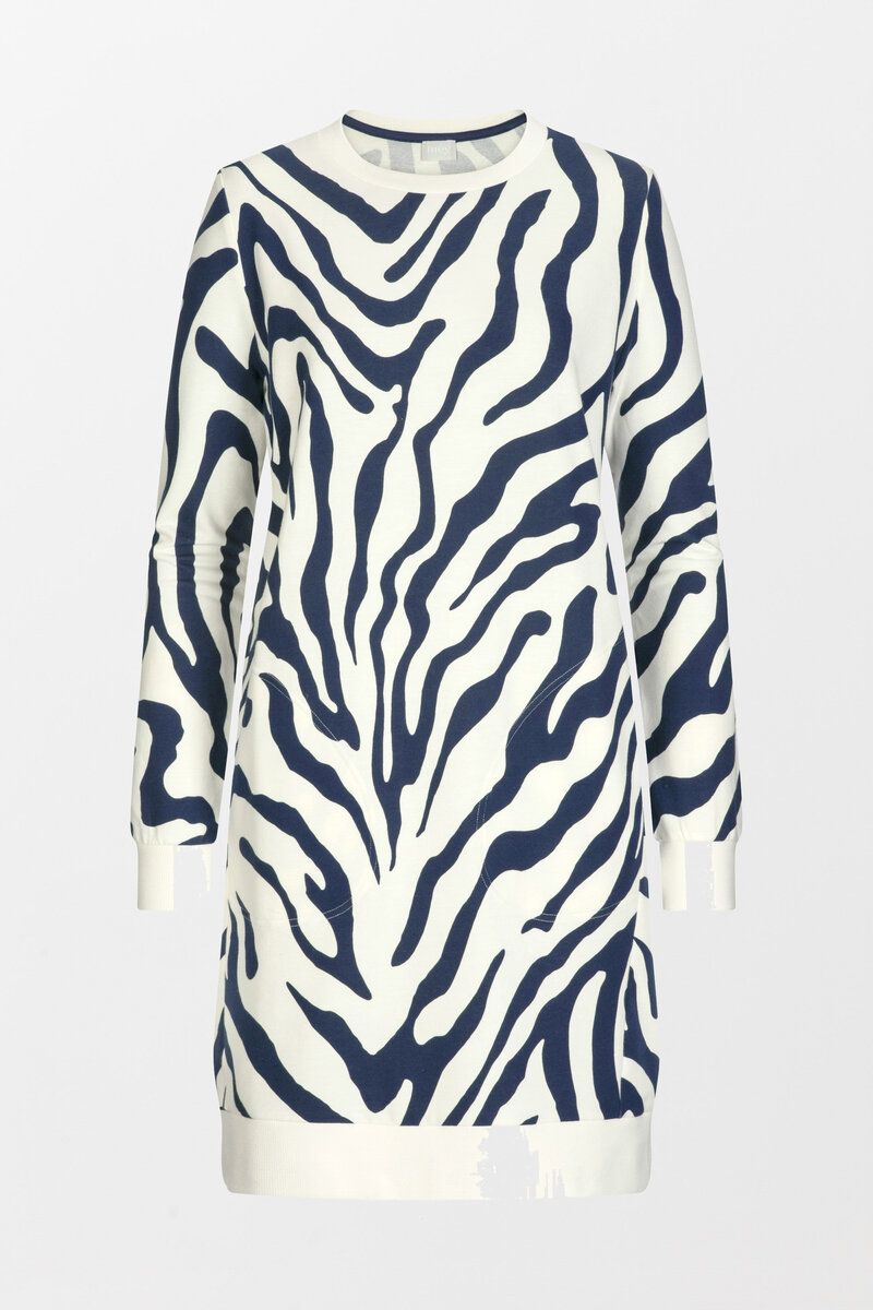 Mey Sweat Dress blauw L -