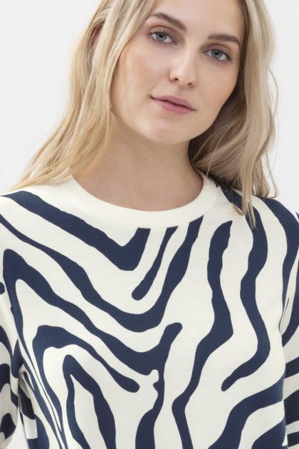 Mey Sweat Dress blauw L -