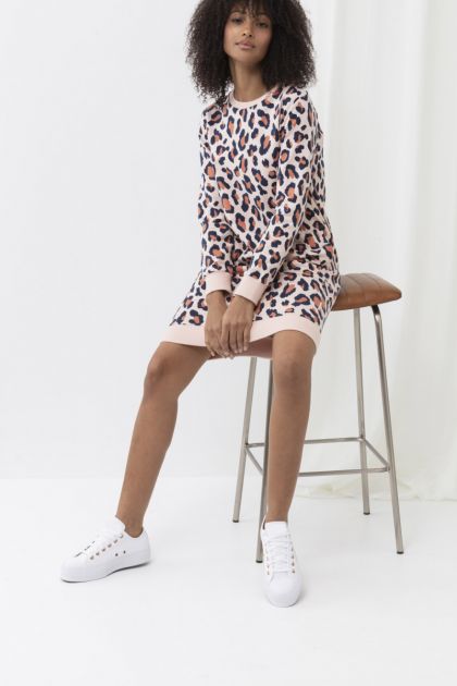 Mey Sweat-jurk Serie Lucy roos L -