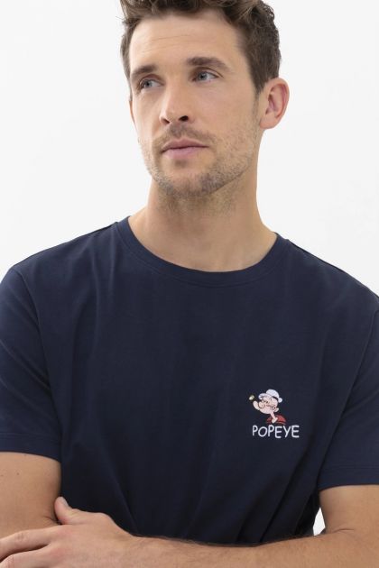Mey T-shirt Serie POPEYE blauw S -