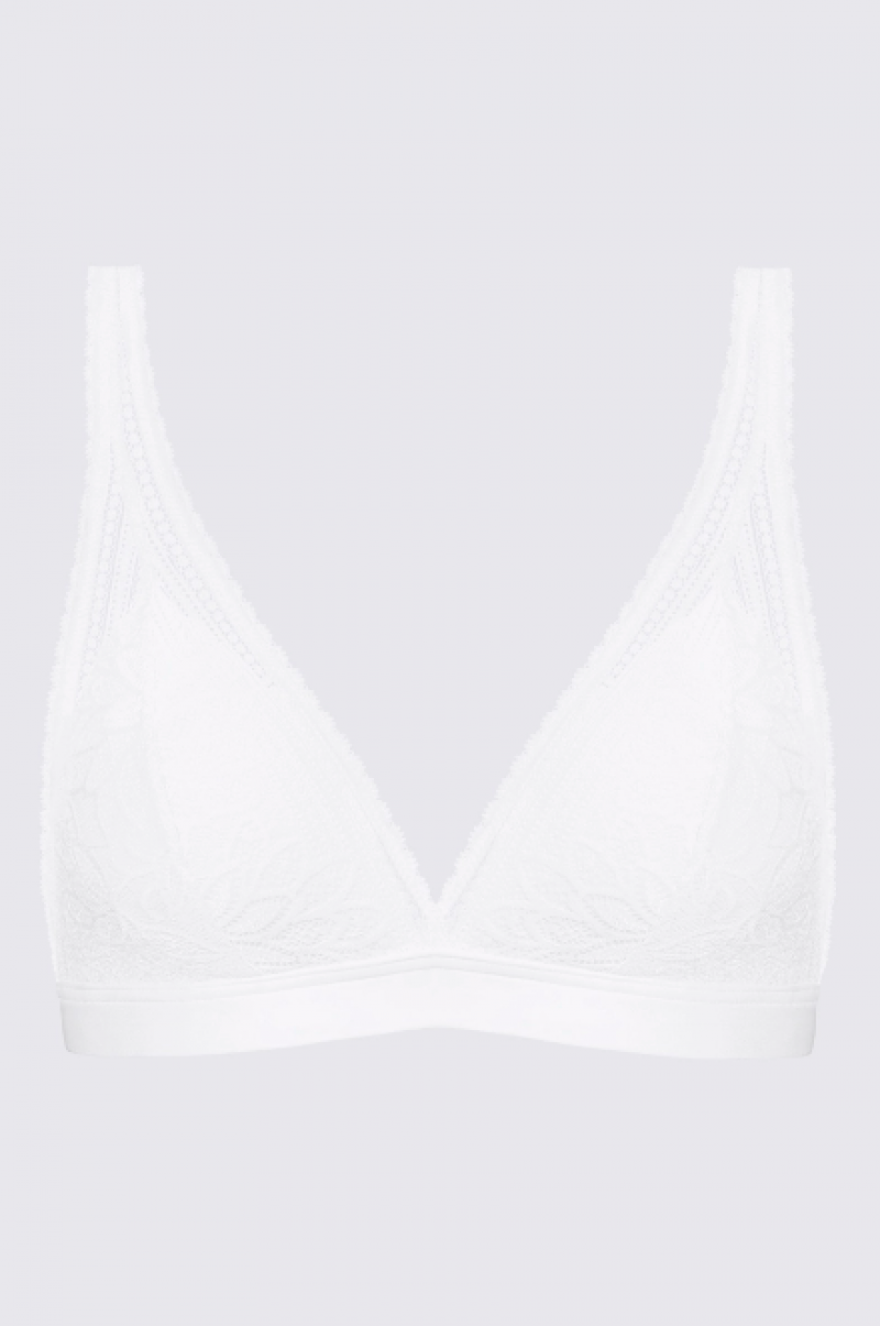 Mey Triangelbeha zonder beugel wit L -