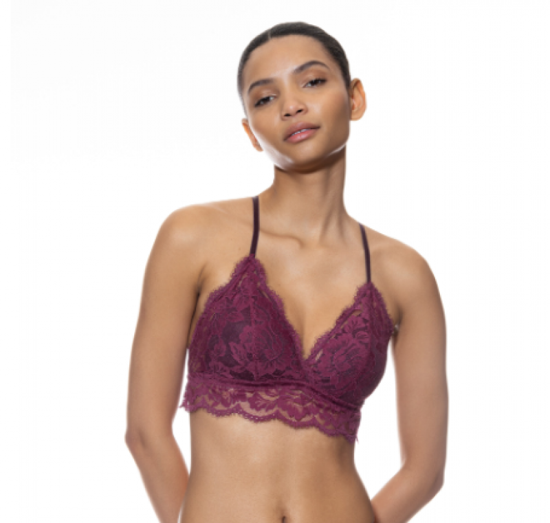 Mey Triangle Bra serie Poetry Vogue bordeaux S -