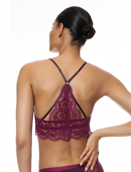 Mey Triangle Bra serie Poetry Vogue bordeaux S -