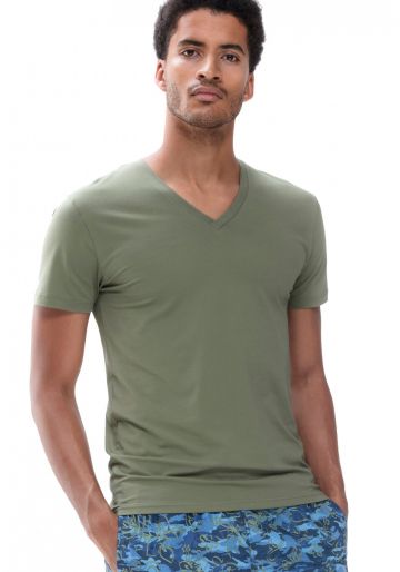 Mey V-Neck oranje M -