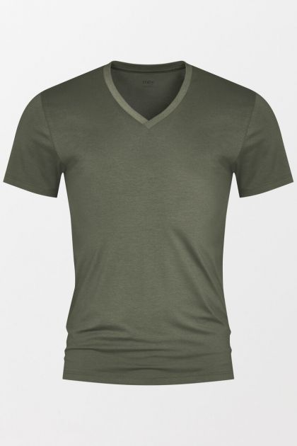 Mey V-Neck Shirt groen L -