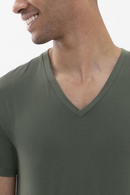 Mey V-Neck Shirt groen L -