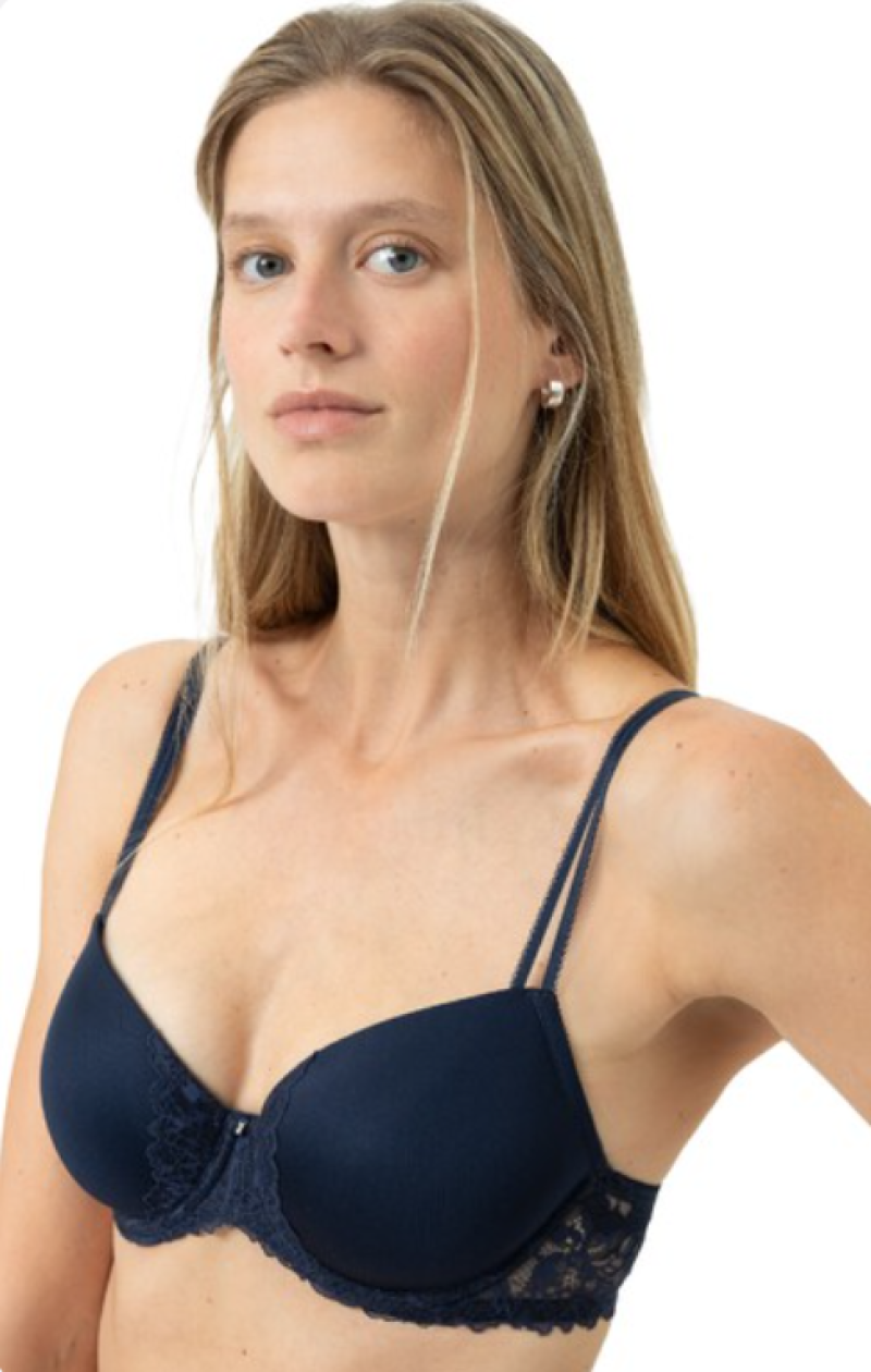 Mey Voorgevormde Bi-Stretch-BH Luxurious blauw 75 A