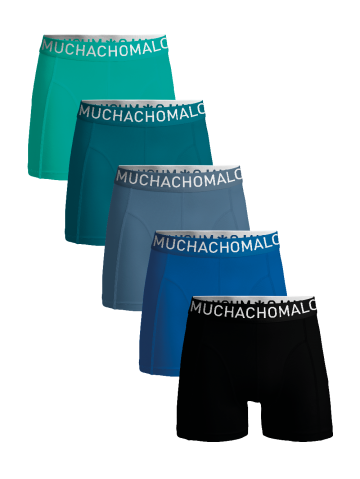 Muchachomalo 5-pack short Hello Shunshine blauw M -