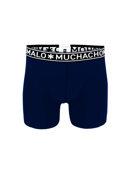 Muchachomalo Boys tight swimshort solid blauw 176 -