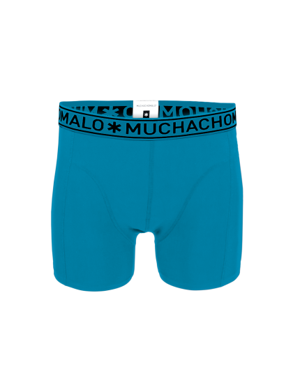 Muchachomalo Boys tight swimshort solid blauw 122/128 -