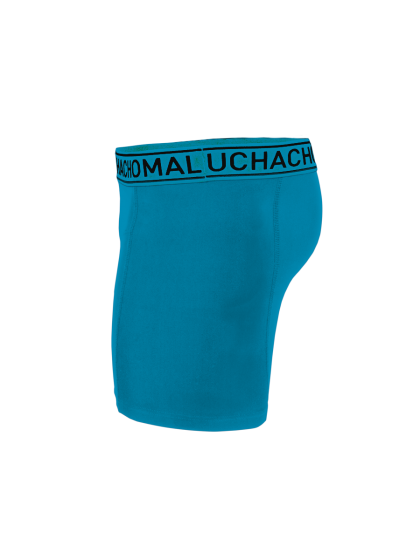 Muchachomalo Boys tight swimshort solid blauw 122/128 -