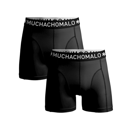Muchachomalo Men 2-pack Boxershort Microfiber zwart Xxxl -