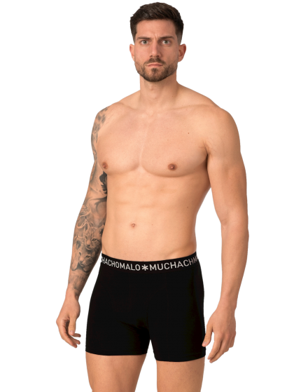 Muchachomalo Men 2-pack Boxershort Microfiber zwart Xxxl -