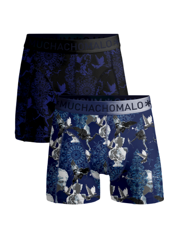 Muchachomalo Men 2-pack Boxershort Myth Greek blauw M -