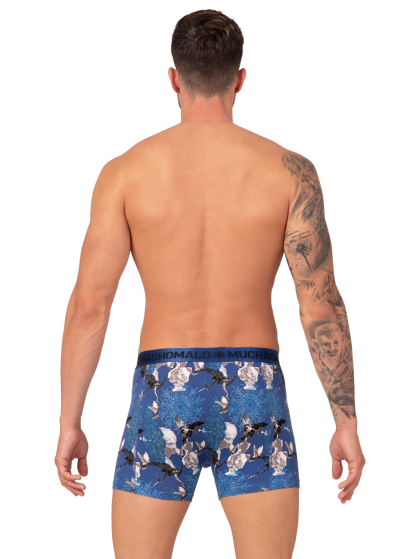 Muchachomalo Men 2-pack Boxershort Myth Greek blauw M -