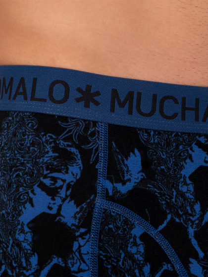 Muchachomalo Men 2-pack Boxershort Myth Greek blauw M -