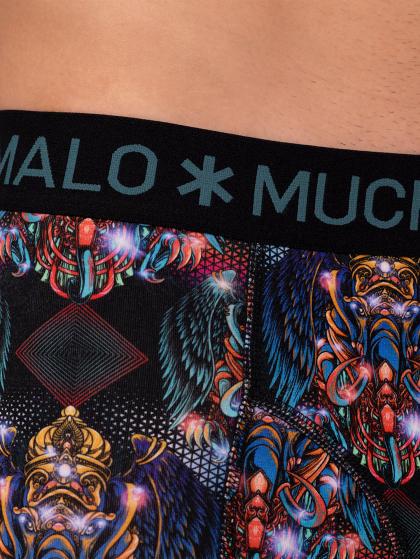 Muchachomalo Men 2-pack Boxershort Myth Indo groen M -