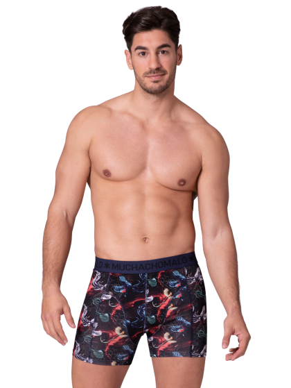 Muchachomalo Men 3-pack Boxer shorts Airelements blauw S -